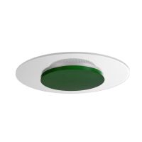 Šviestuvas v/t LED 12W 3000K 1500lm D-290mm H-42mm dimeriuojamas žalias ZANIAH - DEKO LIGHT