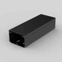 Kanalas 60x40mm su apsaugine plėvele juodos spalvos [2m] - KOPOS KOLIN