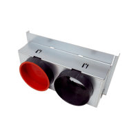 Adapteris 2 skylių MF-F75 WS 75 A - MAICO