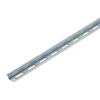 Bėgelis DIN 15x5mm perforuotas TS [2m] - WEIDMULLER