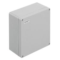 Dėžutė v/t 250x255x120mm E60 polyesteris IP66 pilka KLIPPON POK 252512 - WEIDMULLER