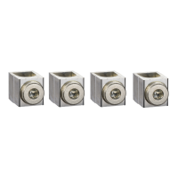 Rinkinys gnybtų automatui NSX100-250 25-95mm2 aliumininiai ComPacT [rinkinyje 4 vnt.] - SCHNEIDER ELECTRIC