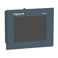Panelė operatoriaus su liečiamu ekranu QVGA 5.7" TFT 96Mb Magelis GTO Harmony - SCHNEIDER ELECTRIC