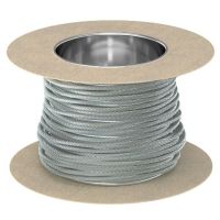 Trosas 1mm 10kg plieninis cinkuotas L-100m QWT R 1 100 G - OBO BETTERMANN