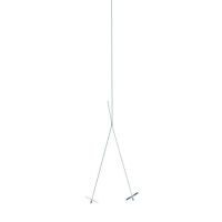Trosas Y formos su lovelio laikikliais iki 300mm 10kg plieninis cinkuotas L-3m PSAYKB3X300X10 - PROTEC