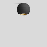 Šviestuvas v/t LED 10W IP20 3000K 807lm D-140mm H-115mm dimeriuojamas juodos/žalvario matinės spalvos DALI - BEGA