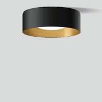 Šviestuvas v/t LED 47.4W IP20 3000K 3494lm D-430mm H-145mm dimeriuojamas juodos/žalvario matinės spalvos DALI - BEGA