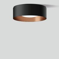 Šviestuvas v/t LED 47.4W IP20 3000K 3303lm D-430mm H-145mm dimeriuojamas juodos/vario matinės spalvos DALI - BEGA