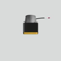 Šviestuvas į/l LED 8W IP20 3000K 416lm 80x80mm H-98mm juodos/žalvario matinės spalvos STUDIO LINE - BEGA