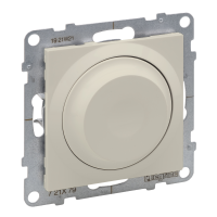 Reguliatorius šviesos p/t pasukamas 5W-75W LED be rėmelio dramblio kaulo spalvos Suno - LEGRAND