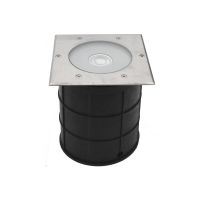 Šviestuvas į/ž LED 19.4W IP67 3000K 1964lm 200x200mm H-235mm IK10 Atlas M LED1x2000 D456 T830 L30 SQUARE - NORTHCLIFFE