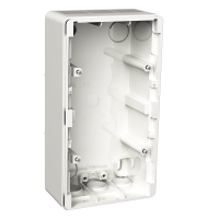 Dėžutė v/t [156x85x35] dviguba balta IP44 Exxact - SCHNEIDER ELECTRIC