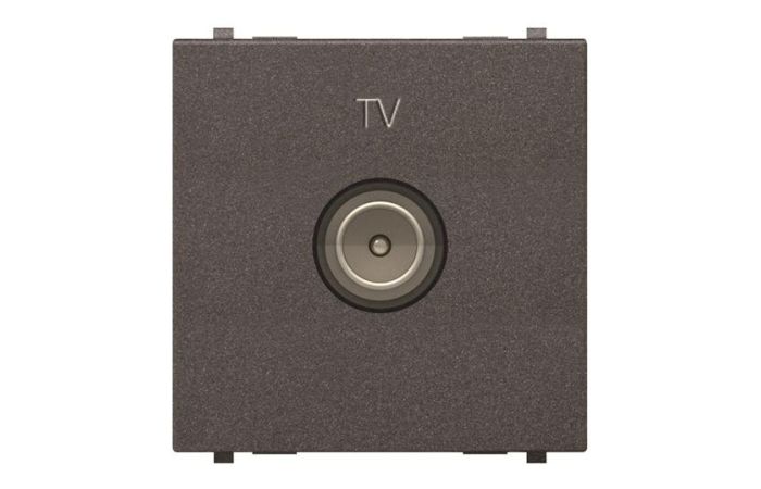 Lizdas p/t TV galinis antracito spalvos 2 modulių N2250.7 AN Zenit - ABB