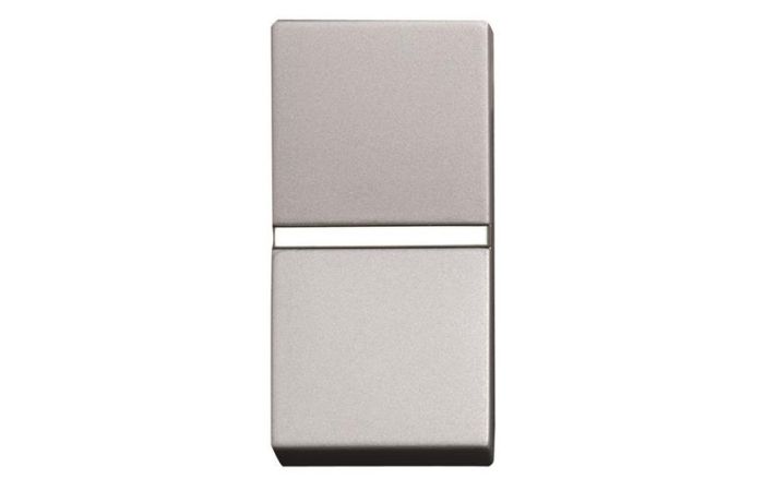 Jungiklis p/t viengubas sidabrinės spalvos 1 modulio 16A 250V N2101 PL Zenit - ABB