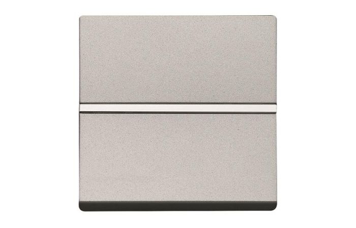 Jungiklis p/t viengubas sidabrinės spalvos 2 modulių 16A 250V N2201 PL Zenit - ABB