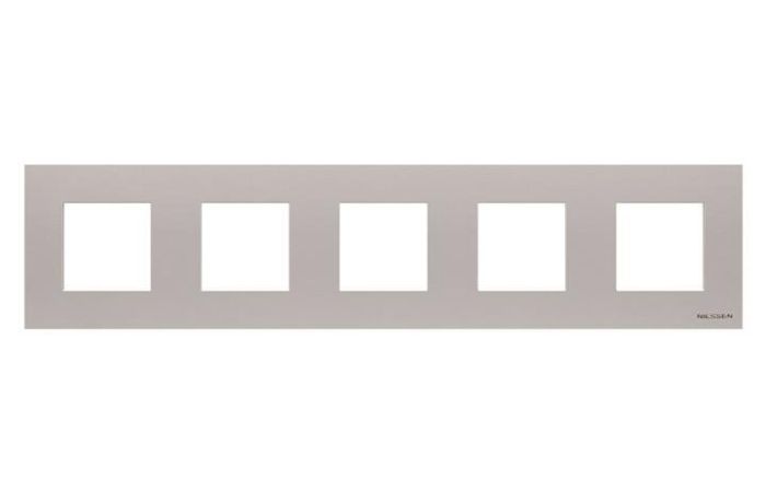 Rėmelis penkiagubas sidabrinės spalvos N2275 PL Zenit - ABB