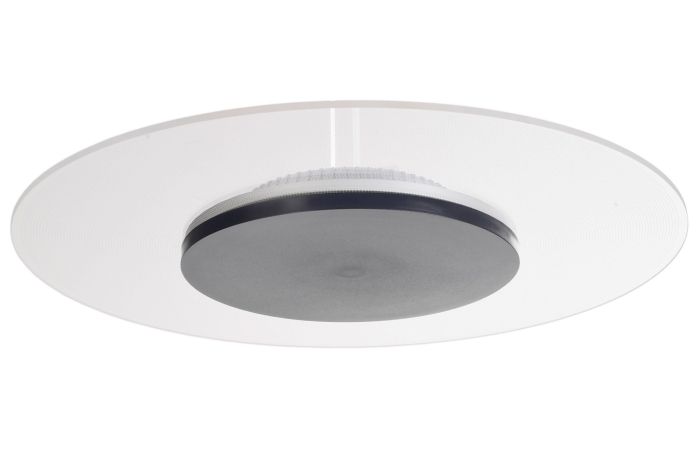 Šviestuvas v/t LED 18W 3000K 2000lm D-370mm H-46mm dimeriuojamas pilkas ZANIAH - DEKO LIGHT