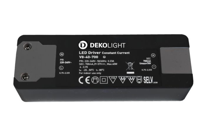 Transformatorius LED 40W 700mA 57V - DEKO LIGHT