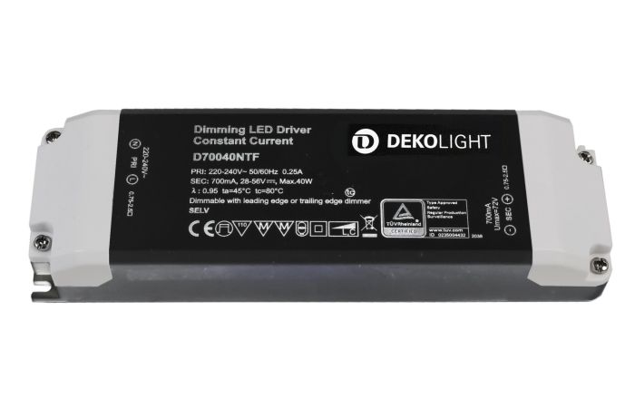 Transformatorius LED 40W 700mA 56V dimeriuojamas - DEKO LIGHT