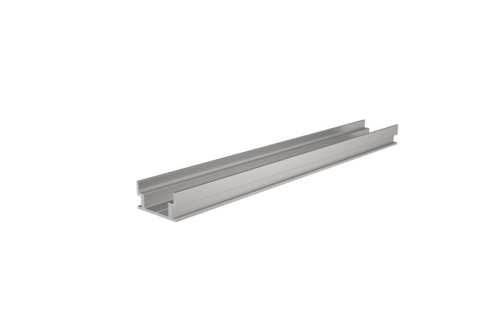 Profilis LED juostai į/l be dangtelio L-3m aliumininis 12.3mm AU-04-12 - DEKO LIGHT