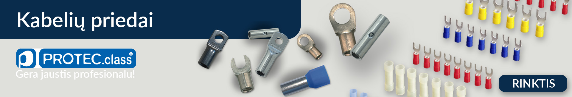 Kabelių priedai Protec