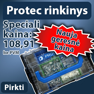 Protec gnybtų rinkinys