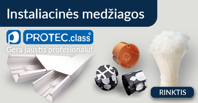 Instaliacinės medžiagos Protec