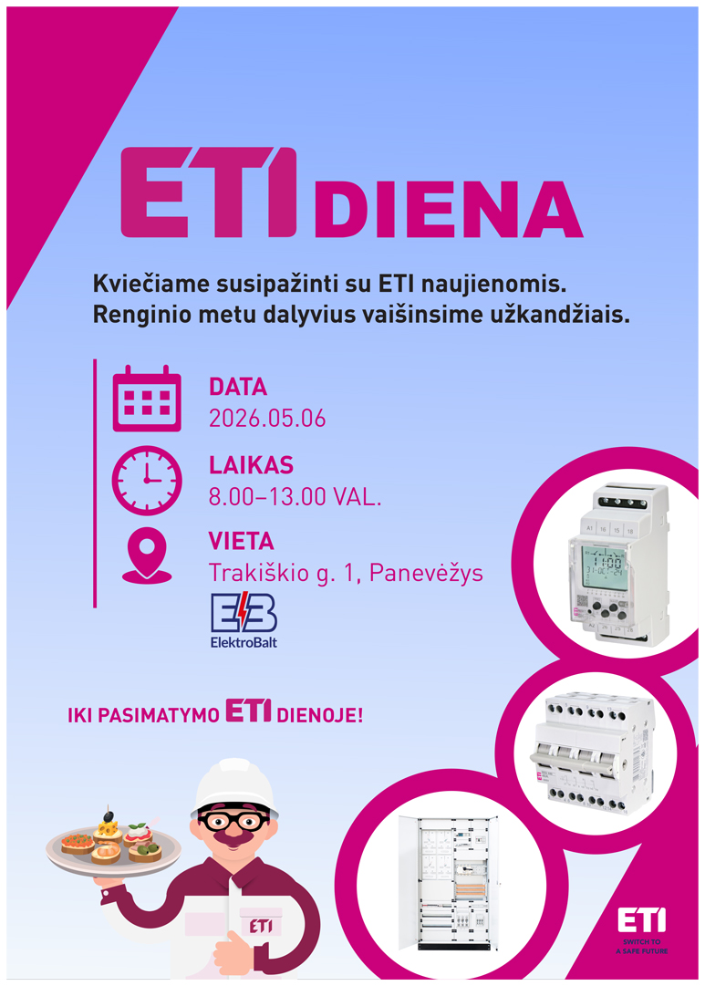 ETI diena Panevėžyje 2026