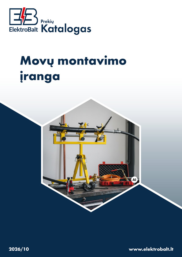 Movų montavimo įranga 2026 | Elektrobalt &ndash; profesionalus pasirinkimas